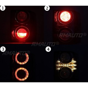 ไฟท้ายรถยนต์ LED ด้านนอกชุดไฟท้ายไฟเบรคด้านหลังชุดแต่งสำหรับเรนจ์โรเวอร์เอ็กเซคคิวทีฟ 2005-2012 อุปกรณ์เสริมในรถยนต์ - Product Image 4