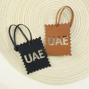 Porte-clés lettre arabe des Émirats arabes unis, décoration de <span class=keywords><strong>sac</strong></span> à main, breloque de <span class=keywords><strong>sac</strong></span>, accessoire d'emballage cadeau - Product Image 1