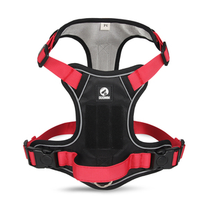 Adjustable Reflective Oxford Vest for Large <b>Dogs</b> Breathable Soft Padded No-Choke Harness Easy Control Handle No-Pull Pet - Product Image 2