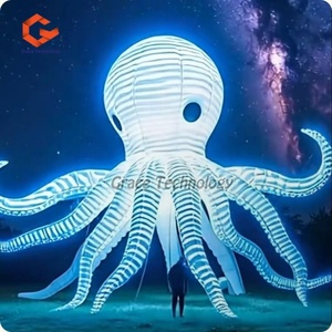 Ballon gonflable à éclairage LED pour pieuvre modèle animal marin méga gonflable <span class=keywords><strong>tentacule</strong></span> <span class=keywords><strong>de</strong></span> pieuvre pour scène - Product Image 3