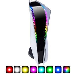 แถบไฟ LED RGB 7 สี 29 รูปแบบเอฟเฟกต์ อุปกรณ์ตกแต่ง ชุดไฟเทปแบบยืดหยุ่นสำหรับคอนโซล PS5 พร้อมรีโมท IR - Product Image 2
