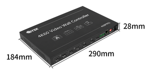 Bitvisus机架PIP无缝切换HDMI切换器矩阵3x3 3x4 3x5 3x6 4K60液晶电视视频墙控制器处理器 - Product Image 4