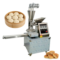 Machine à Baozi Semi-Automatique YYHB en Acier Inoxydable, Petite et Économique, 60 Pièces/Min, Moteur 1200W Haute Efficacité pour Restaurant