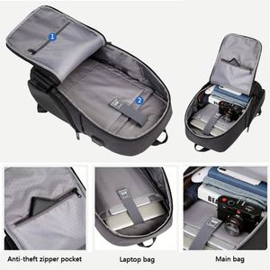 Factory Hot Sell College Office Business <b>Stylish</b> Usb Mochilas <b>Waterproof</b> Computer Rucksack Smart Laptop Bags Back Packs <b>Backpack</b> - Product Image 3