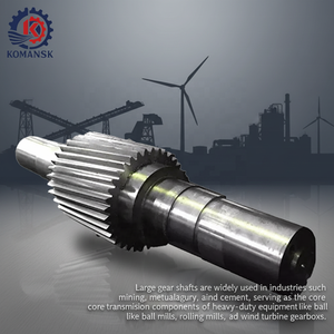 Eje Principal de Acero Inoxidable de Alta Calidad y Entrega Rápida, Tratado Térmicamente, Estándar ASTM, para Eólicas de Gran Escala - Product Image 6