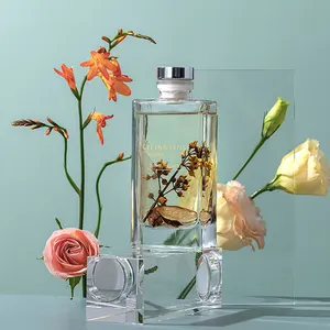 Umwelt freundlicher OEM/ODM Home Lufter frischer 150ml Glasflasche Blumen rohr Diffusor für Büro