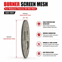 Grille de protection du brûleur pour chauffage de stationnement Webasto Thermo 90 90S 90ST, pièce de rechange pour chambre de combustion de chauffage diesel