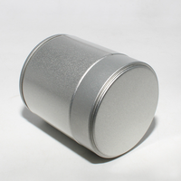 Boîte cylindrique hermétique personnalisée pour thé Pu'er à la peau de mandarine, impression de logo sur mesure, en fer blanc de 0,18-0,35 mm, qualité alimentaire, écologique