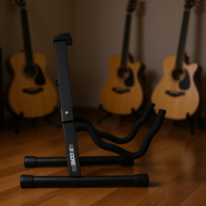 Soporte Doble para Guitarra de 5 Niveles, Altura Ajustable, Estructura de Acero, para Guitarra Acústica, Eléctrica, Bajo, Mandolina, Banjo, Universal - Product Image 2