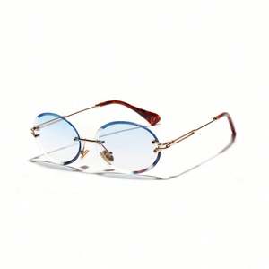 Lunettes de soleil 2019 les plus populaires, lunettes de soleil personnalisées à la mode, lunettes de soleil ovales petites pour femmes - Product Image 6