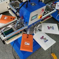 Máquina de Serigrafía de Tres Colores para Imprimir Camisetas/Bolsas/Prendas