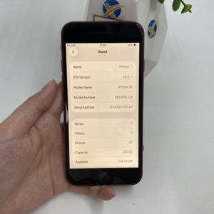 ขายส่ง iPhone <span class=keywords><strong>SE</strong></span> 2020 มือสอง 128GB สีแดง <span class=keywords><strong>ราคา</strong></span>ถูก คุณภาพสูง รุ่น US แรม 3GB หน้าจอ 4.7 นิ้ว ปลดล็อคแล้ว สีแดง - Product Image 2