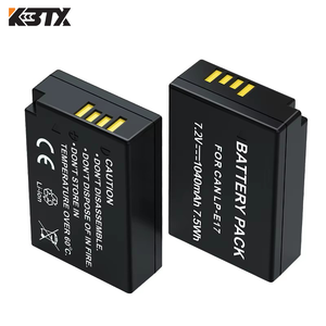 อะไหล่ LP-E17แบตเตอรี่กล้อง Li-ion 7.5Wh 7.2V 1040mAh สำหรับ <span class=keywords><strong>Canon</strong></span> M50 M6 Mark II R50 <span class=keywords><strong>R10</strong></span> 200D กล้อง DSLR แบบไม่มีกระจก850D - Product Image 3