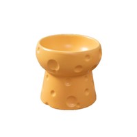 Bol en céramique solide et étanche pour nourriture et eau pour chats et chiens, grande capacité, anti-choc