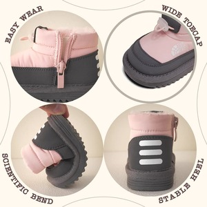 <span class=keywords><strong>Stivali</strong></span> da Neve Invernali per Bambini, Caldi e Antiscivolo, in Gomma, Rosa, per Bambine - Product Image 5