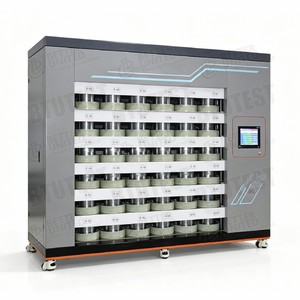 Appareil automatique de test de perméabilité à l'eau du béton - Testeur auto-étanche à 30/36 stations, écran tactile 15 pouces, conforme à la norme EN12390-8 - Product Image 1