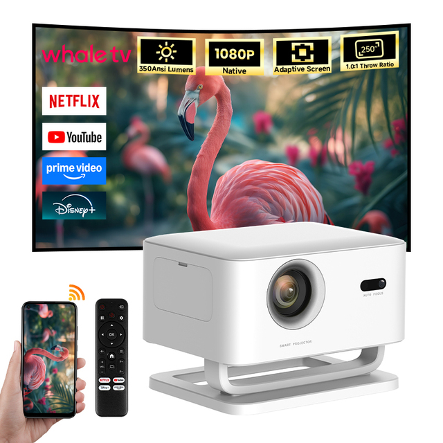 Hotack X4AA Full HD 1080p Home Theater Game 4k Proyector Smart Android 13 Wireless Portable Outdoor Camping Projector