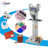 Bouton magnétique faisant la machine Bouton électrique faisant la machine pour les vêtements
