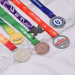 Medallas Metálicas Personalizadas con Impresión UV Creativa, <span class=keywords><strong>Placas</strong></span> Gráficas Deportivas en Oro, Plata y Cobre - Product Image 1