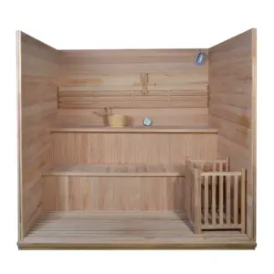 Hmelock Wood Traditional Indoor 4-6 Personen Nassdampf sauna