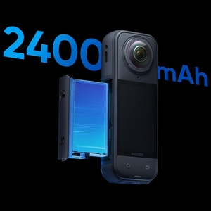 Caméra d'action 360° - Pack standard - 4K - Étanche jusqu'à 15 m - Protection anti-vent intégrée - Enregistrement en vision nocturne - Caméra d'action - Product Image 4