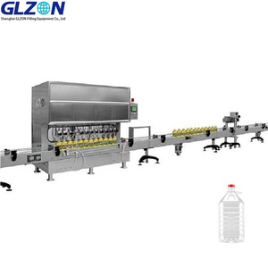 <span class=keywords><strong>Ligne</strong></span> de remplissage de bouteilles d'huile végétale/animale de haute précision entièrement automatique - Product Image 4