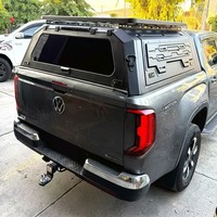 Toldo Rígido de Aluminio para VW Amarok 2017-2026 Doble Cabina, Cubierta Impermeable para Camioneta, Carcasa para Camper