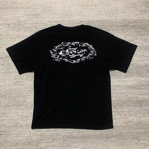 T-shirt en coton personnalisé, impression graphique OEM, streetwear, tee-shirt décontracté pour homme - Product Image 2