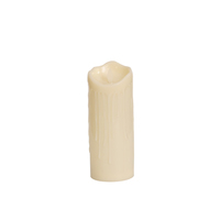 Bougies LED sans flamme à effet de cire coulante, à piles, scintillantes avec minuterie pour mariage et décoration intérieure