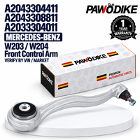 Lengan Kontrol Bawah Depan OE A2043304411 dan A2043308811 dan A2033304011 untuk Sistem Chassis Presisi Mercedes Benz C240 C250 C270