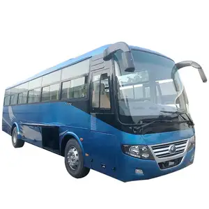 Подержанный автобус Yutong ZK6112H, дизельный автобус на 51 сиденье для продажи, рулевое управление водителем LHD