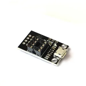 Steck bare Entwicklungs platine für ATtiny13A/ATtiny25/ATtiny45/ATtiny85-Programmiereditor Micro-USB-Stroma schluss - Product Image 3