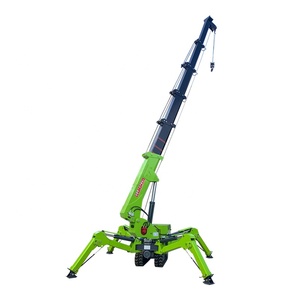 Derek perayap laba-laba dipasang truk, 3 <span class=keywords><strong>ton</strong></span> 10m 8ton 20m untuk penggunaan konstruksi - Product Image 2