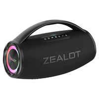 Meilleures enceintes actives de haute qualité pour l'extérieur Zealot S97 avec basses pour enceintes sans fil compatibles avec les téléphones mobiles