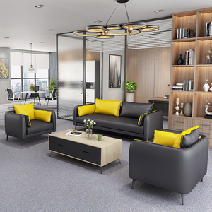Juego de Sofás Ejecutivos de Cuero Moderno y Lujoso con Funciones Reclinables para Oficina en Casa, Sala de Estar y Dormitorio - Uso Comercial - Product Image 2