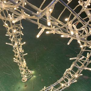 Produits OEM ODM, lumières de Noël pour intérieur et extérieur, festival, IP65, motif de <span class=keywords><strong>cerf</strong></span> 3D, lumières de rue, décorations - Product Image 5