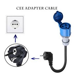Cable Adaptador de Carga Portátil de Alta Calidad, Nuevo, CEE 3 Pines Schuko a Tipo 1 EVSE 32A 7KW 5m, en Venta - Product Image 3