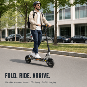 PulseGo Scooter Eléctrico de Doble Motor de 800W para Adultos, Plegable, de Aluminio, 41-50km/h, Pantalla LED, Motor de Doble Tracción que Ofrece Potencia - Product Image 5