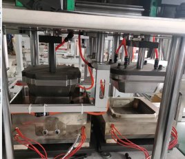 Unhöflich BJ-CHA <span class=keywords><strong>2</strong></span>-spurige achteckige quadratische Form Papier fach platte und Mahlzeit Box Making <span class=keywords><strong>Machine</strong></span> - Product Image 5