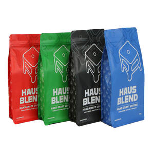250g 500g 1kg Túi đáy phẳng tùy chỉnh Trống Tùy Chỉnh in bao bì túi cà phê - Product Image 3