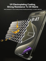 Film Hydrogel UV HD Électroplaqué SUNSHINE SS-075UT à Haute Résistance à la Compression pour Divers Modèles de Téléphones avec Code de Recharge