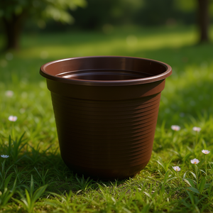Standard <b>Plant</b> Pot 14cm Brown Pack Of 20 For Indoor Outdoor Use - Product Image 3