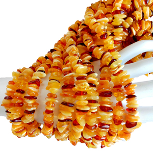 Piedras de ámbar sueltas perfectas de 8-13mm, piedras preciosas de ámbar Báltico para elaborar piedras de ámbar crudas, suministros para manualidades, piedras preciosas reales - Product Image 2