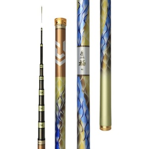 คันเบ็ดตกปลาคาร์พ Daiwa Toghhunter ขนาด 7.2ม. 8.1ม. 9.0ม. 10ม. คาร์บอนแอคชั่นปานกลางเร็ว พร้อมไกด์ SIC ผลิตในญี่ปุ่น สำหรับตกปลาในอ่างเก็บน้ำและบ่อ - Product Image 4