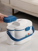 Boîte de médecine de récipient médical en plastique luxueux avec la boîte de pilule
