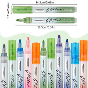 Meilleures ventes Marqueurs <span class=keywords><strong>à</strong></span> encre acrylique effaçables <span class=keywords><strong>à</strong></span> l'air Formule <span class=keywords><strong>à</strong></span> séchage rapide Papier Bricolage Projets de décoration intérieure Mélangeables - Product Image 3