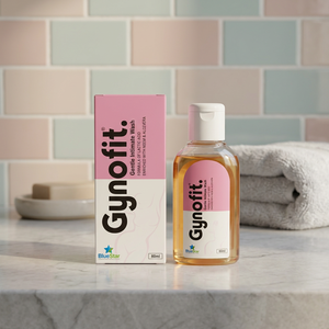Gynofit-V Nettoyant Intime Botanique à l'Aloe Vera, Manju Phal, Amalaki, Dhoteki, Ashoka et Fitkari pour une Hygiène Quotidienne - Product Image 1