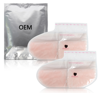 Großhandel Hochwertige Aloe-Extrakt Salon-Professionelle Spa-Behandlung Paraffin-Wachs Spa-Socken Aufhellende Feuchtigkeitsspendende Therapie