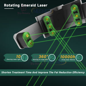 Système professionnel d'élimination de la graisse par laser froid 10D, machine de remodelage corporel non thermique, élimination de la graisse par laser émeraude - Product Image 4