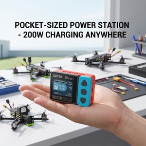 B6neo SkyRC 200W 10A DC PD คู่อินพุตอัจฉริยะสมดุล discharger สำหรับ1-6S Lipo lihv แบตเตอรี่ - Product Image 1